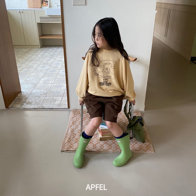 Apfel - Korean Children Fashion - #fashionkids - Telephon Sweatshirt - 8