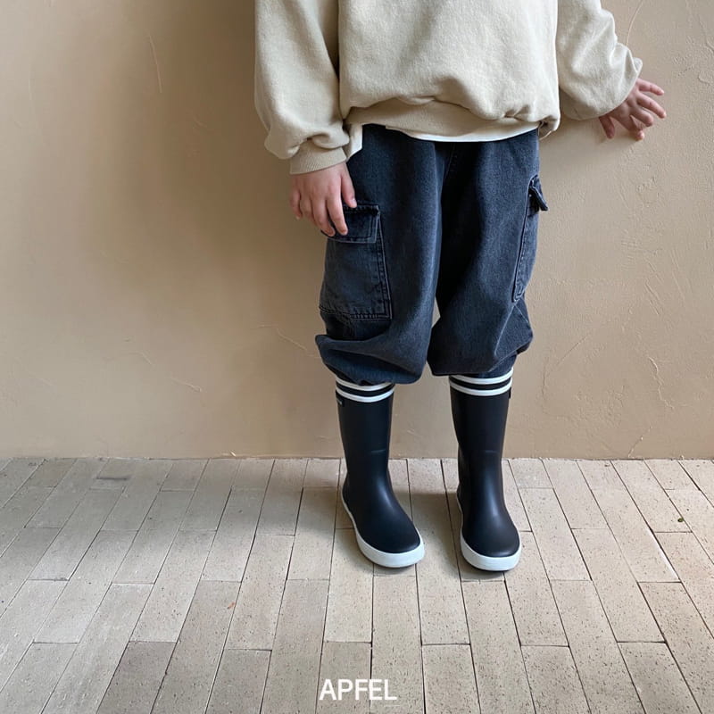 Apfel - Korean Children Fashion - #fashionkids - Mer Gunbbang Jeans - 11