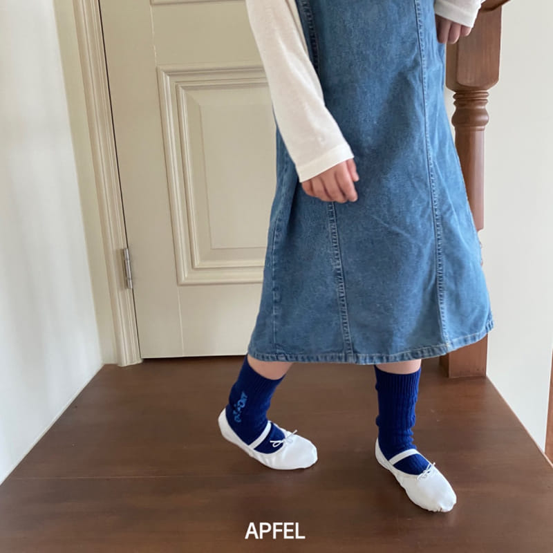 Apfel - Korean Children Fashion - #kidsshorts - Gretel Denim One-piece - 5