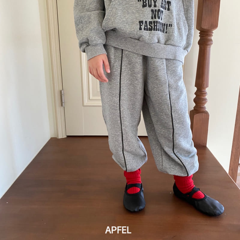 Apfel - Korean Children Fashion - #kidsshorts - Line Pants - 6