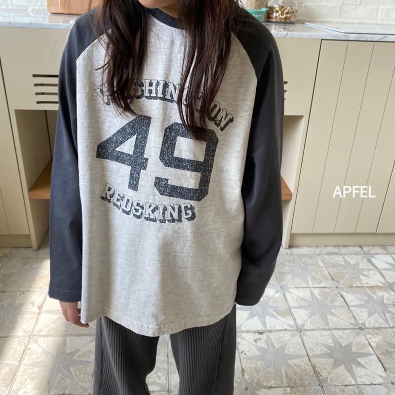 Apfel - Korean Children Fashion - #kidsshorts - 49 Raglan Tee