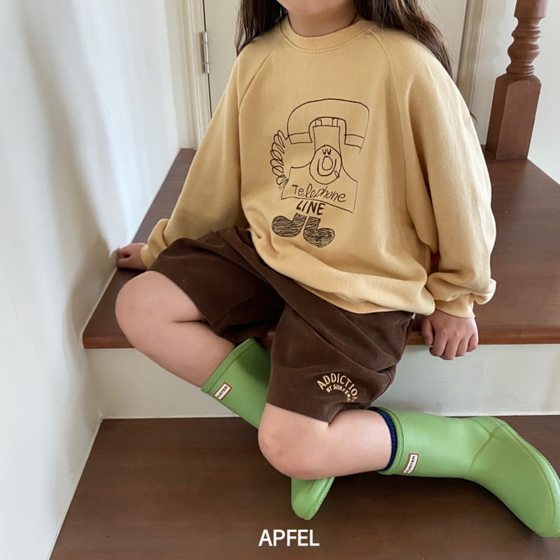 Apfel - Korean Children Fashion - #kidsshorts - Telephon Sweatshirt - 9