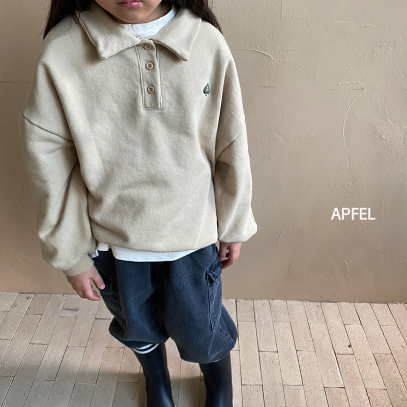 Apfel - Korean Children Fashion - #kidsstore - Williim Collar Tee - 3