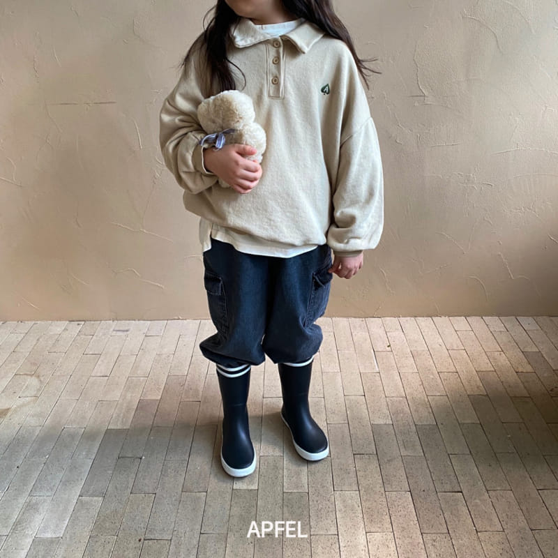 Apfel - Korean Children Fashion - #kidsstore - Williim Collar Tee - 4