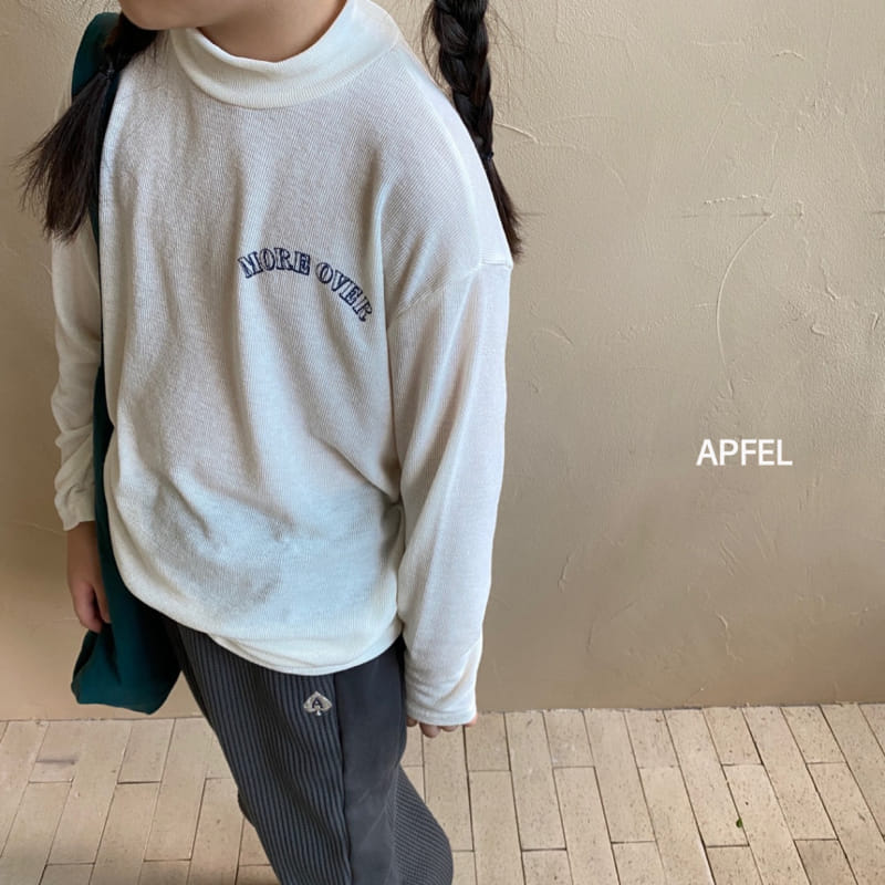 Apfel - Korean Children Fashion - #littlefashionista - Over Turtleneck Tee - 4