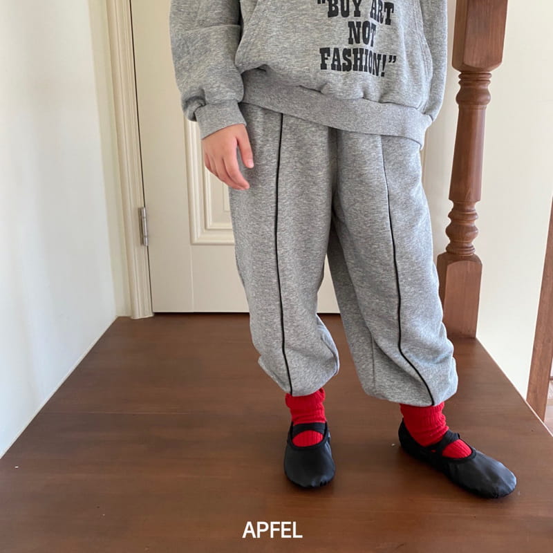 Apfel - Korean Children Fashion - #littlefashionista - Line Pants - 4