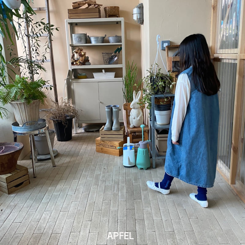 Apfel - Korean Children Fashion - #minifashionista - Gretel Denim One-piece - 11