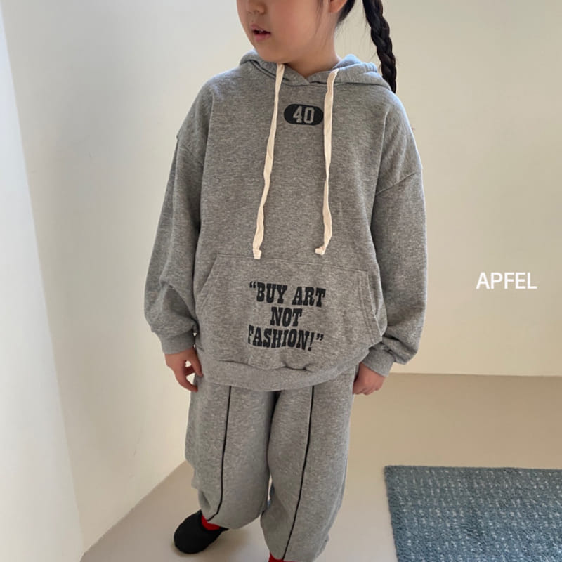 Apfel - Korean Children Fashion - #minifashionista - Art Hoody Sweatshirt - 6