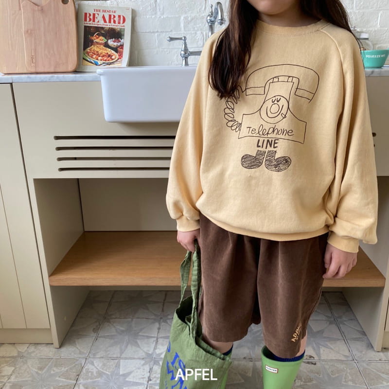 Apfel - Korean Children Fashion - #minifashionista - Telephon Sweatshirt