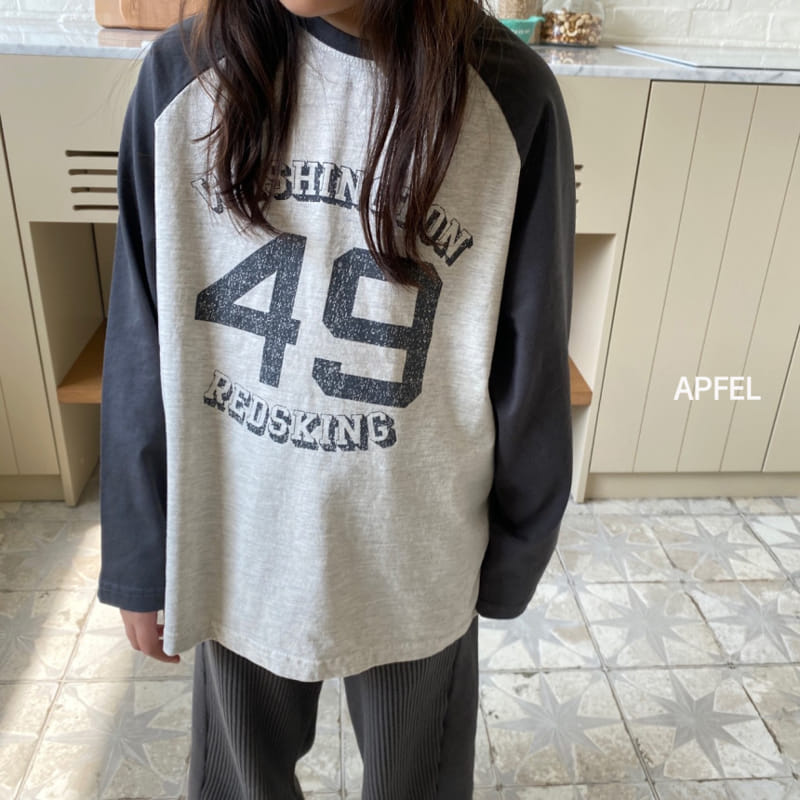 Apfel - Korean Children Fashion - #toddlerclothing - 49 Raglan Tee - 8