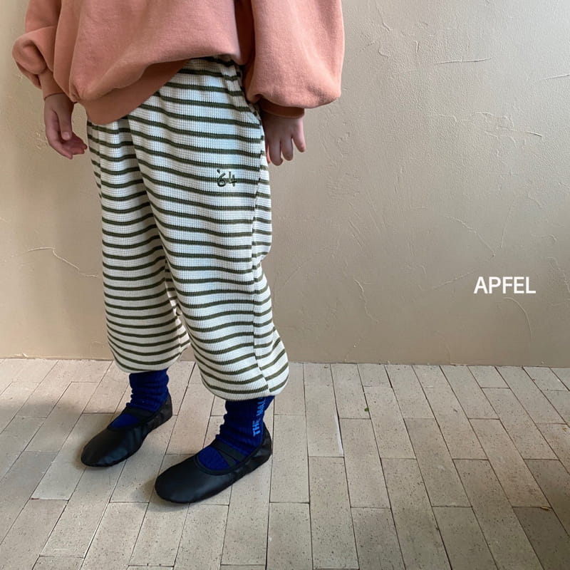 Apfel - Korean Children Fashion - #toddlerclothing - Eden Waffle Pants - 9