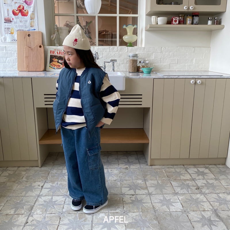 Apfel - Korean Children Fashion - #toddlerclothing - Mer Gunbbang Jeans - 5