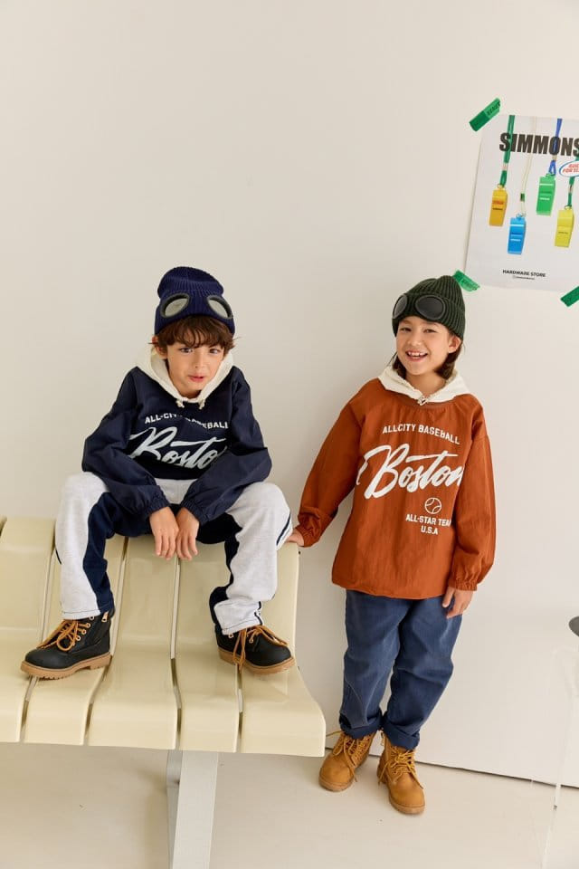 Apple Smile - Korean Children Fashion - #Kfashion4kids - Boston Hoody - 6