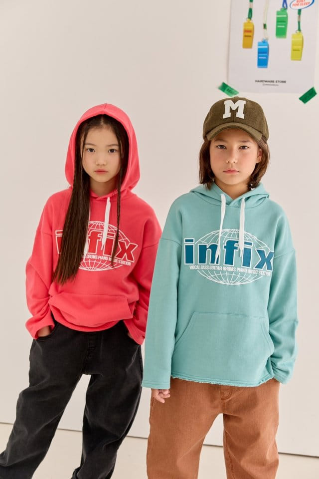 Apple Smile - Korean Children Fashion - #designkidswear - In Fix Hoody