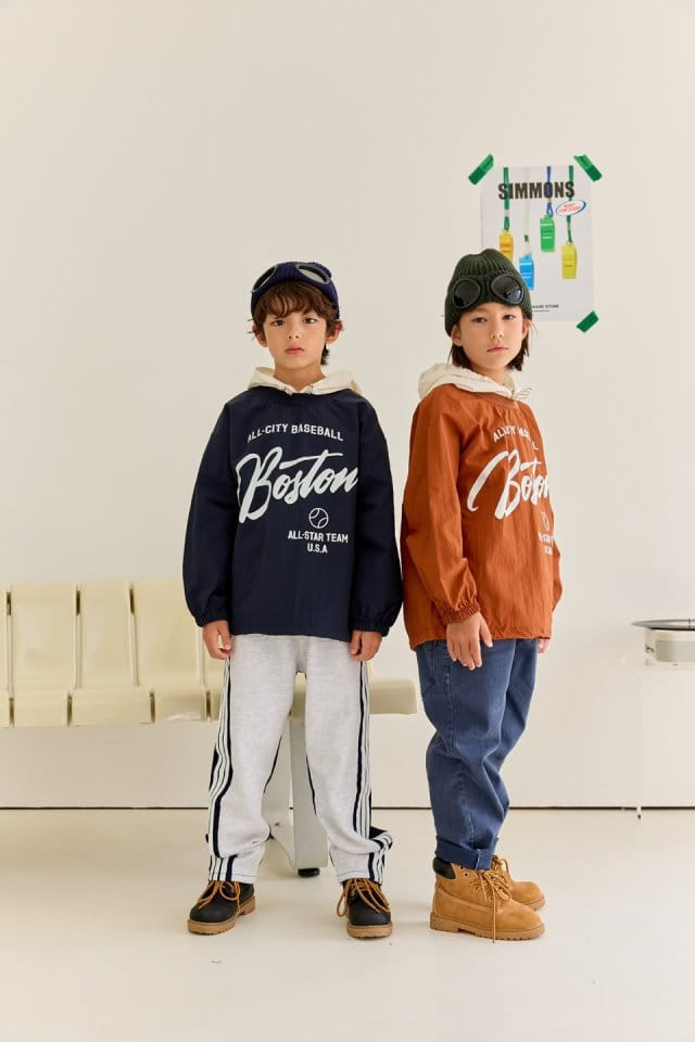 Apple Smile - Korean Children Fashion - #littlefashionista - Boston Hoody - 7