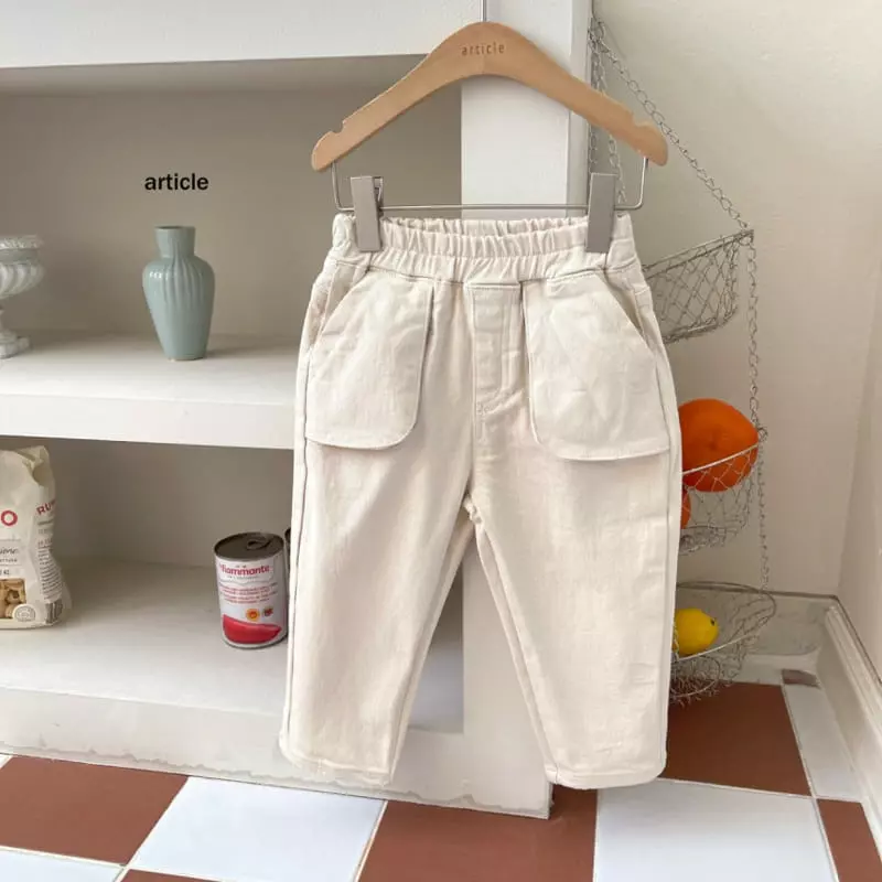 Article - Korean Children Fashion - #childofig - Seasoning Pocket Pants - 5