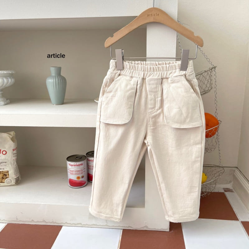 Article - Korean Children Fashion - #childofig - Seasoning Pocket Pants - 6