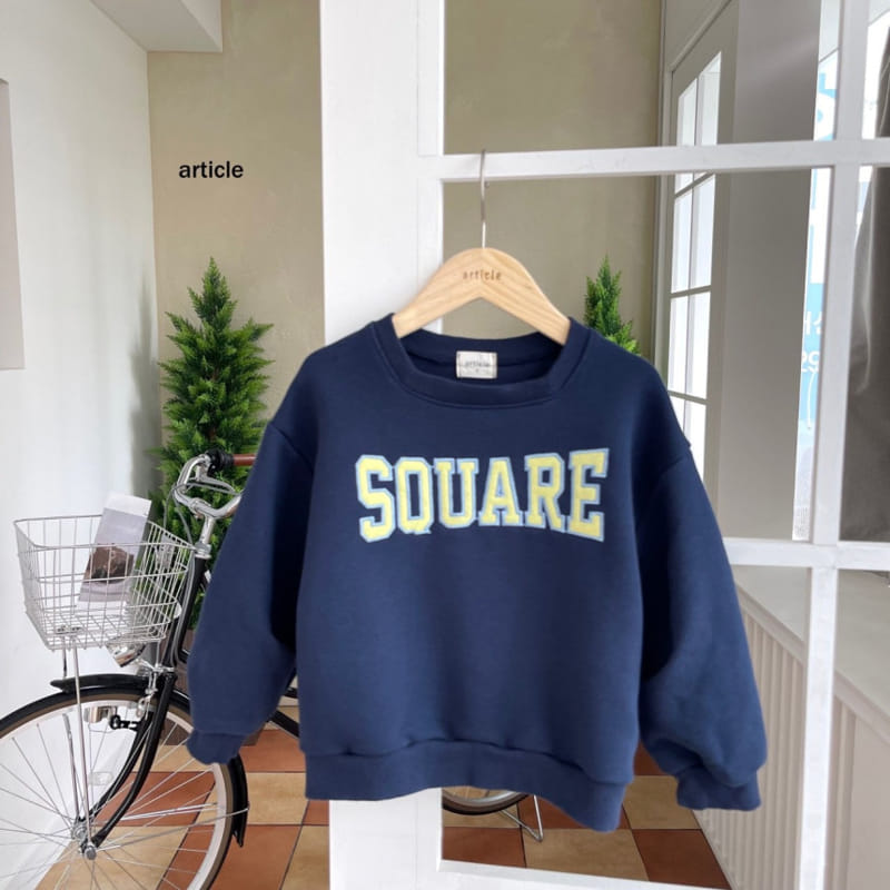 Article - Korean Children Fashion - #childrensboutique - Square Sweatshirt - 3