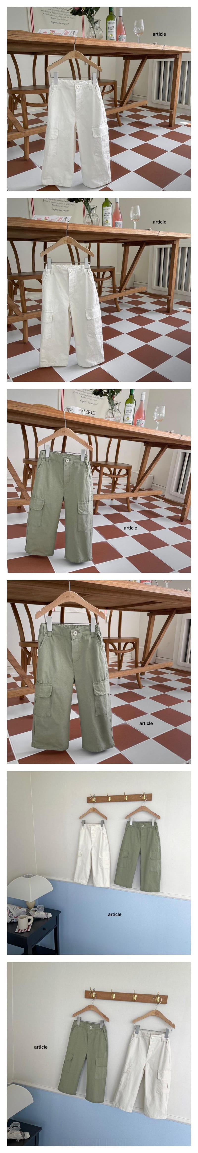 Article - Korean Children Fashion - #childrensboutique - Cargi Pants