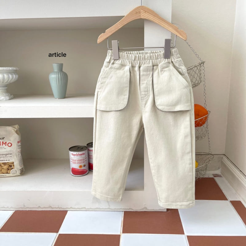 Article - Korean Children Fashion - #discoveringself - Seasoning Pocket Pants - 9