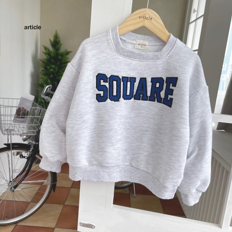 Article - Korean Children Fashion - #discoveringself - Square Sweatshirt - 5