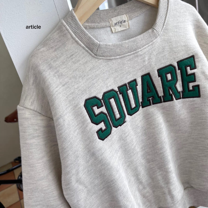 Article - Korean Children Fashion - #fashionkids - Square Sweatshirt - 6