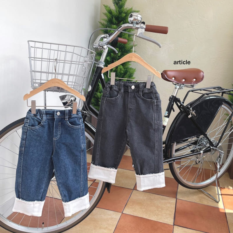 Article - Korean Children Fashion - #kidsshorts - Heat Jeans