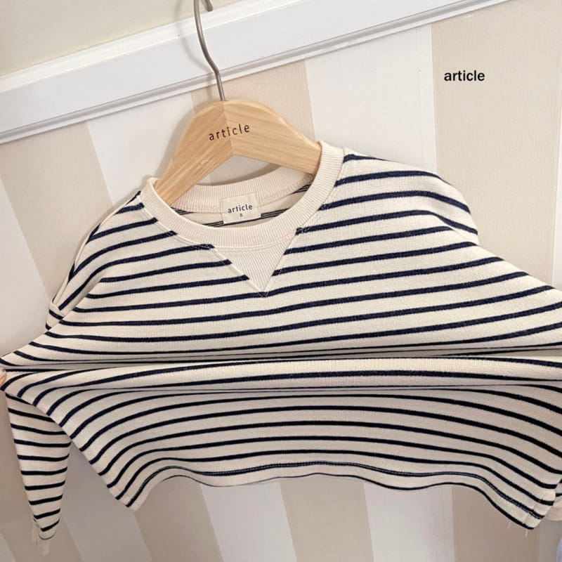 Article - Korean Children Fashion - #Kfashion4kids - Pepper Stripes Tee - 4