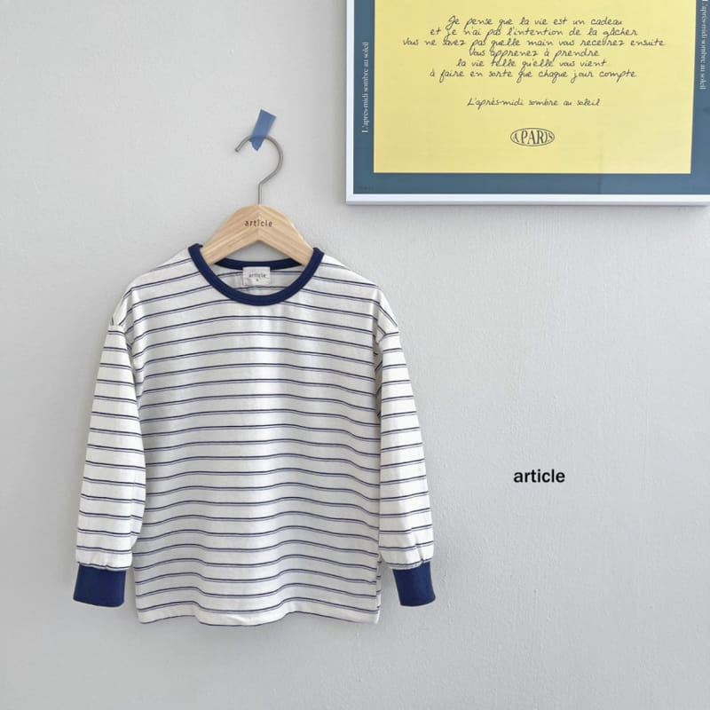 Article - Korean Children Fashion - #stylishchildhood - Day Piping Tee - 5