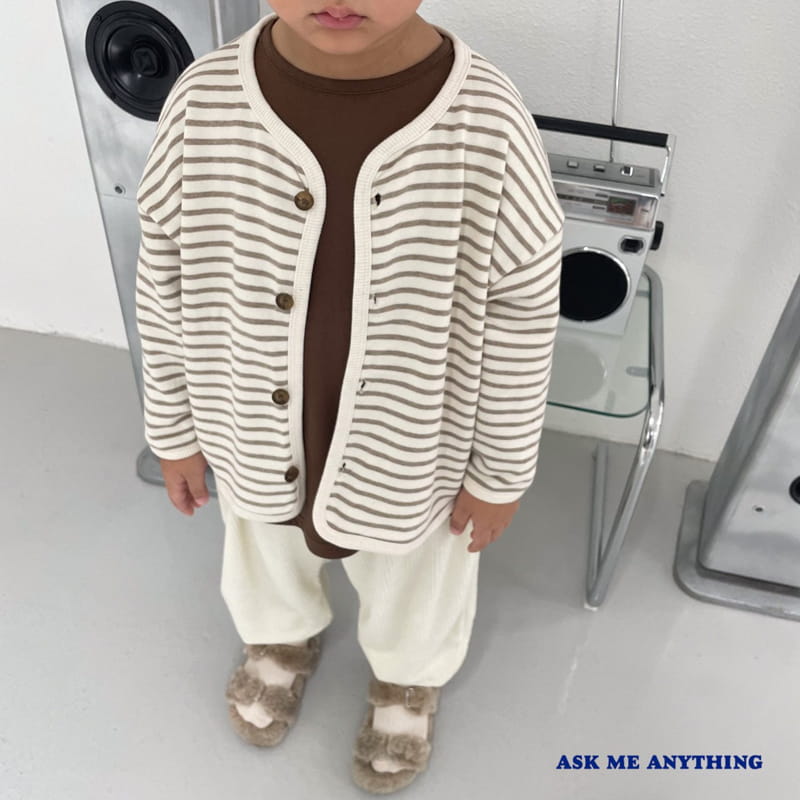 Ask Me Anything - Korean Children Fashion - #childofig - Stripes Cardigan - 12