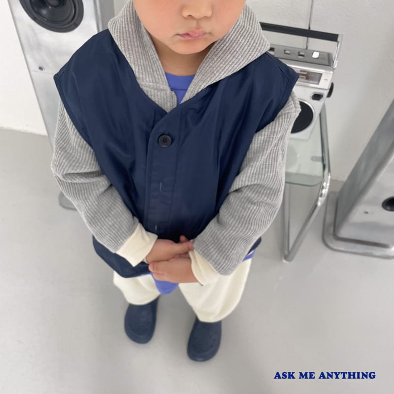 Ask Me Anything - Korean Children Fashion - #childofig - Lade Vest - 9