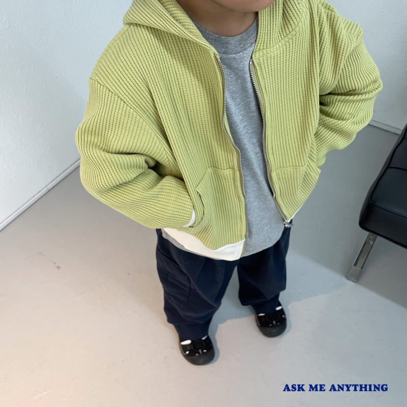 Ask Me Anything - Korean Children Fashion - #fashionkids - Y Ple Hoody Zip-up - 2