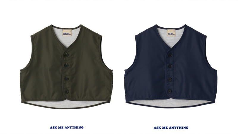 Ask Me Anything - Korean Children Fashion - #kidsstore - Lade Vest