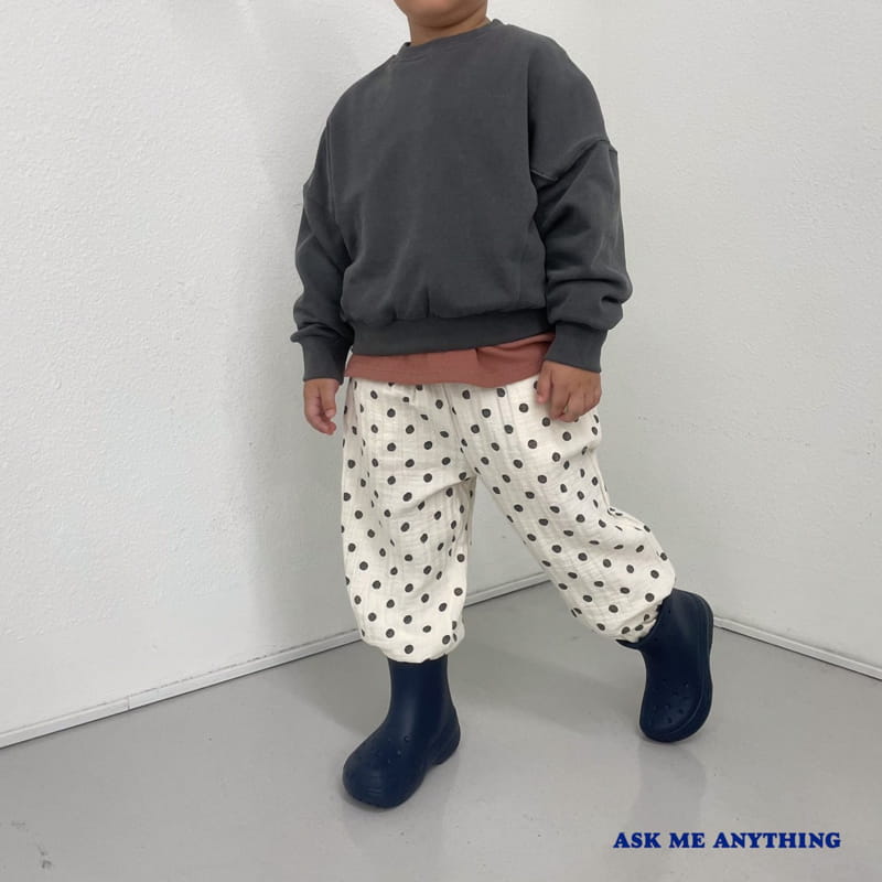 Ask Me Anything - Korean Children Fashion - #kidzfashiontrend - Dot Pants - 5