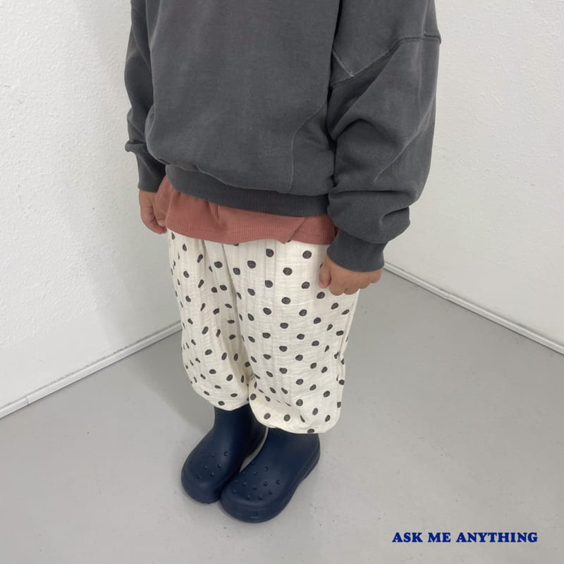 Ask Me Anything - Korean Children Fashion - #littlefashionista - Dot Pants - 7