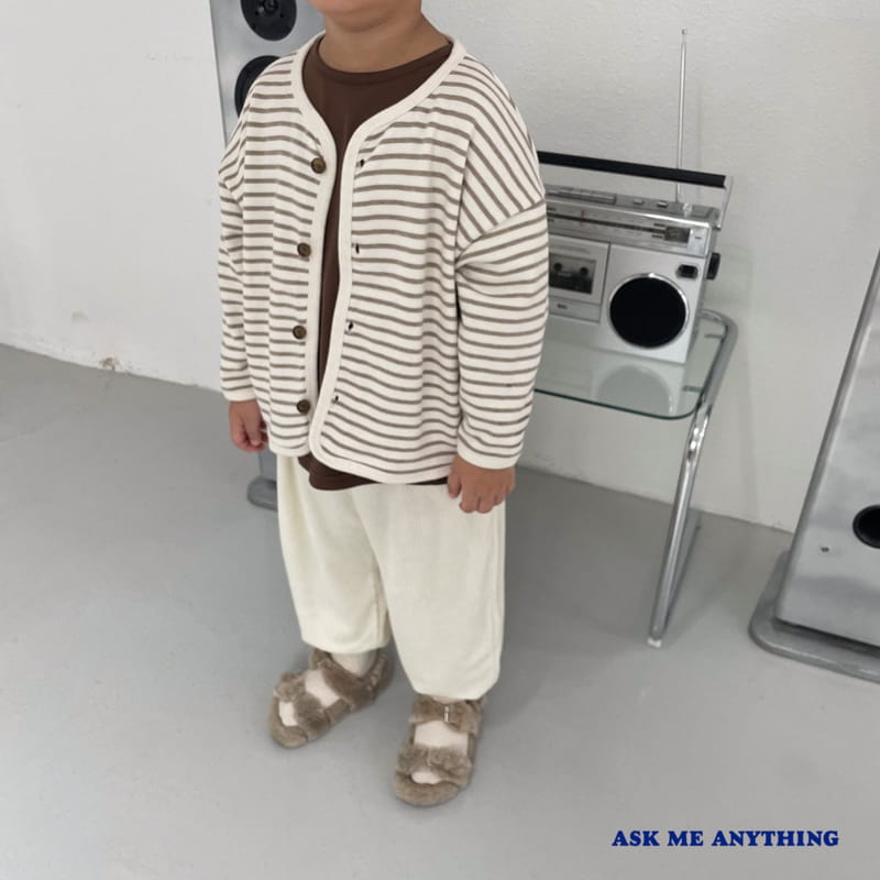 Ask Me Anything - Korean Children Fashion - #magicofchildhood - Stripes Cardigan - 9