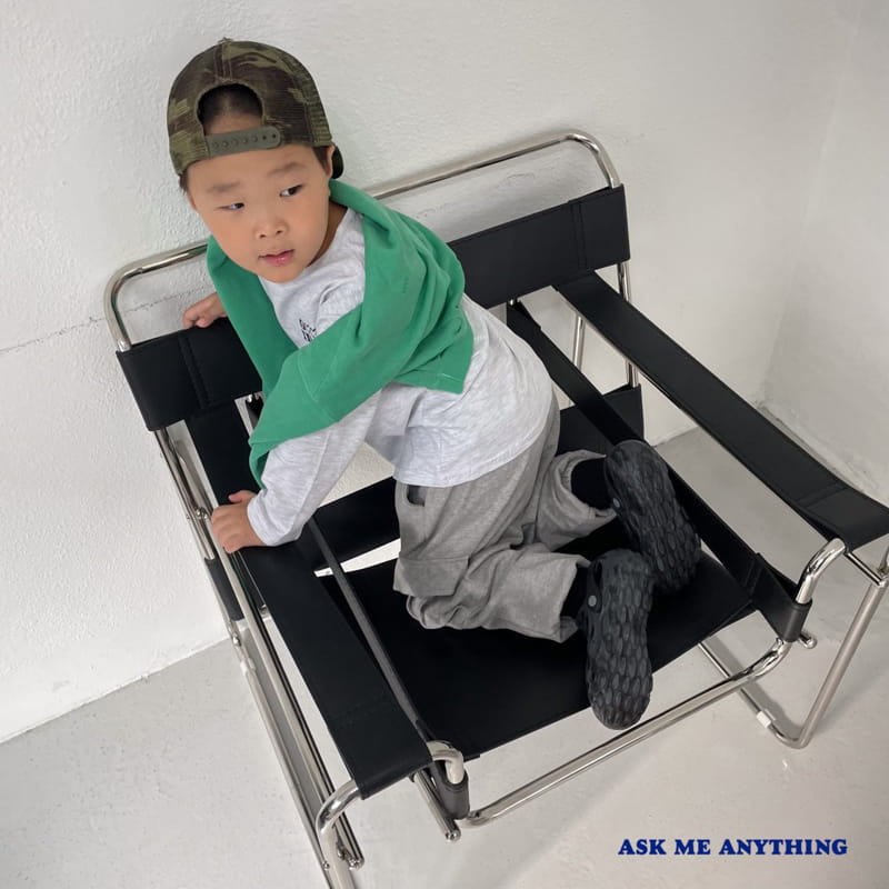 Ask Me Anything - Korean Children Fashion - #minifashionista - Terry Pants - 7