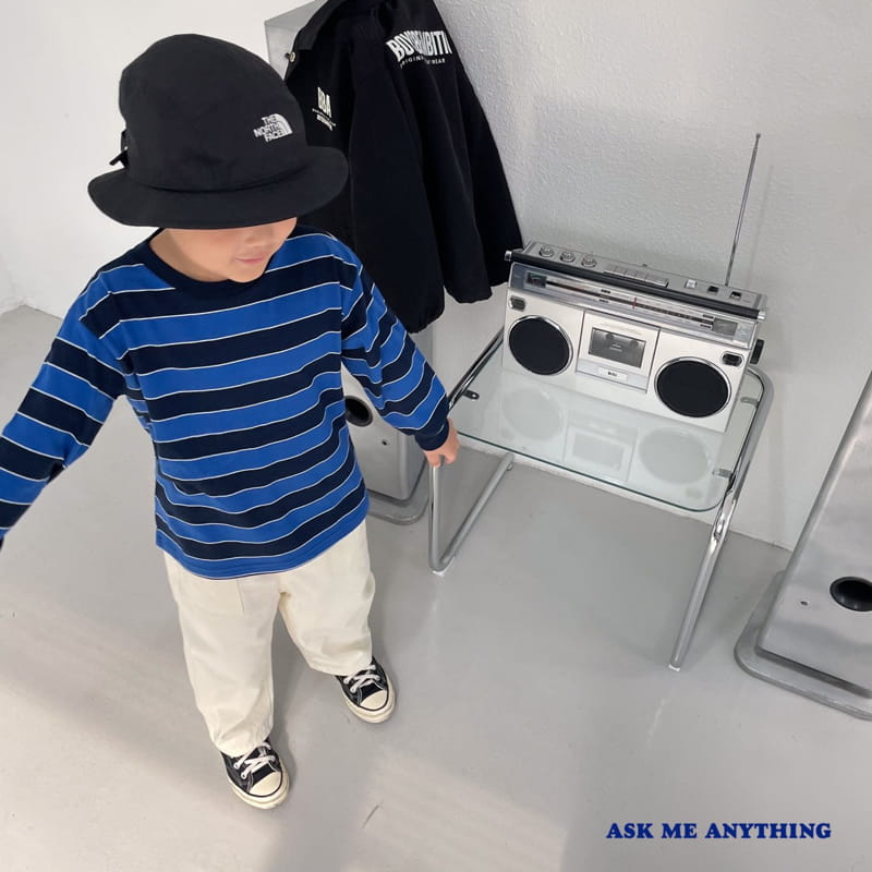 Ask Me Anything - Korean Children Fashion - #toddlerclothing - Stripes Eden Tee - 4