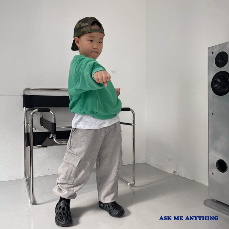 Ask Me Anything - Korean Children Fashion - #todddlerfashion - Terry Pants - 9