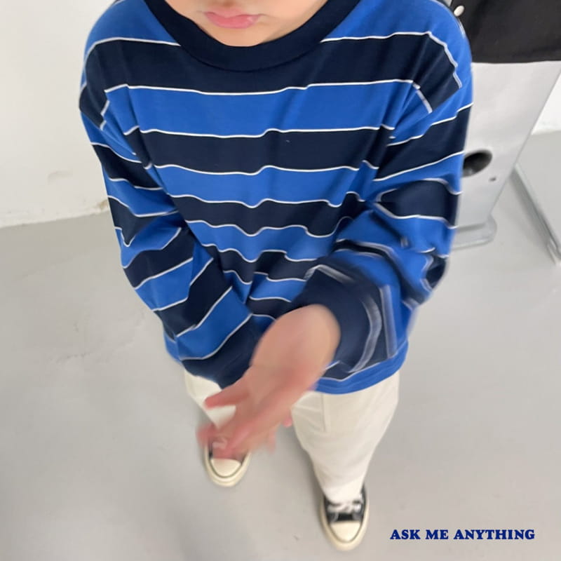 Ask Me Anything - Korean Children Fashion - #toddlerclothing - Stripes Eden Tee - 3