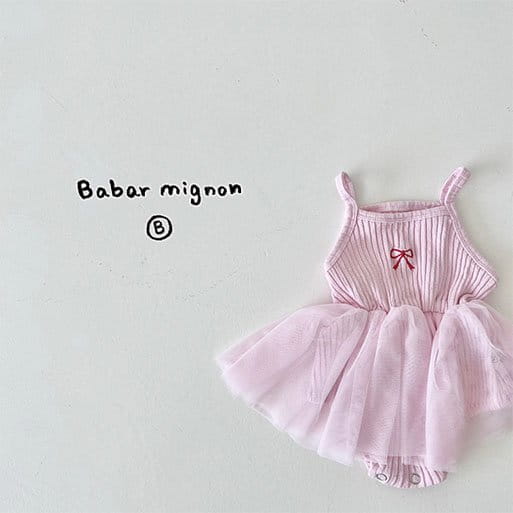 Babar Mignon - Korean Baby Fashion - #babyboutique - Lovely One-piece - 6