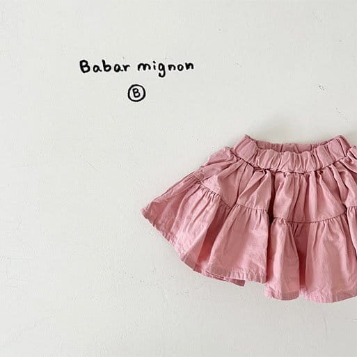 Babar Mignon - Korean Baby Fashion - #babyboutiqueclothing - Bebe Cancan Skirt - 10