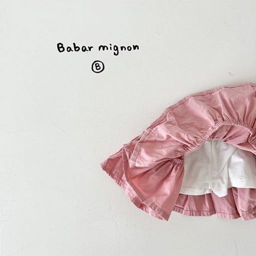 Babar Mignon - Korean Baby Fashion - #babyclothing - Bebe Cancan Skirt - 11