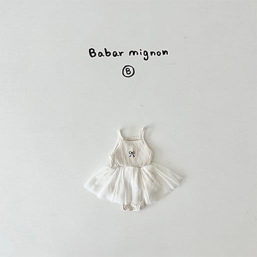 Babar Mignon - Korean Baby Fashion - #babyclothing - Lovely One-piece - 8