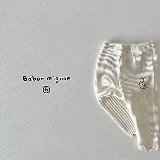 Babar Mignon - Korean Baby Fashion - #babyfashion - Boodle Leggings - 10