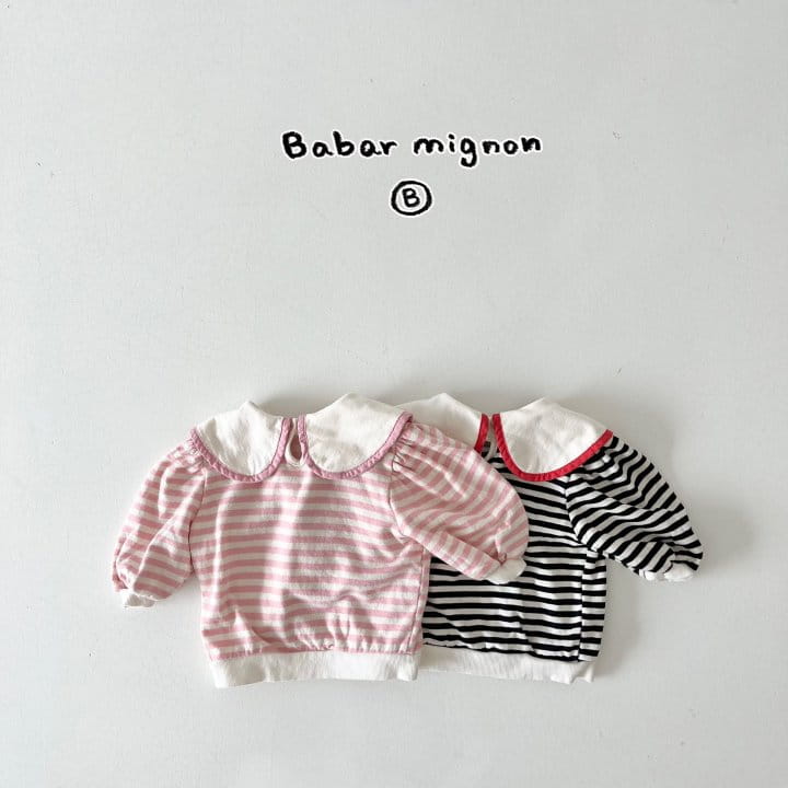 Babar Mignon - Korean Baby Fashion - #babyfashion - Smile Bear Tee - 5