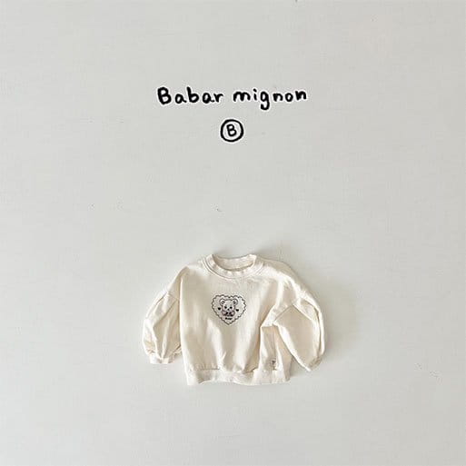 Babar Mignon - Korean Baby Fashion - #babyfever - Cuty Bear Tee - 8