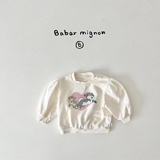 Babar Mignon - Korean Baby Fashion - #babylifestyle - Bunny Sweatshirt - 9