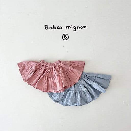 Babar Mignon - Korean Baby Fashion - #babyoninstagram - Bebe Cancan Skirt