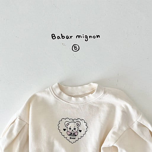 Babar Mignon - Korean Baby Fashion - #babyoninstagram - Cuty Bear Tee - 11